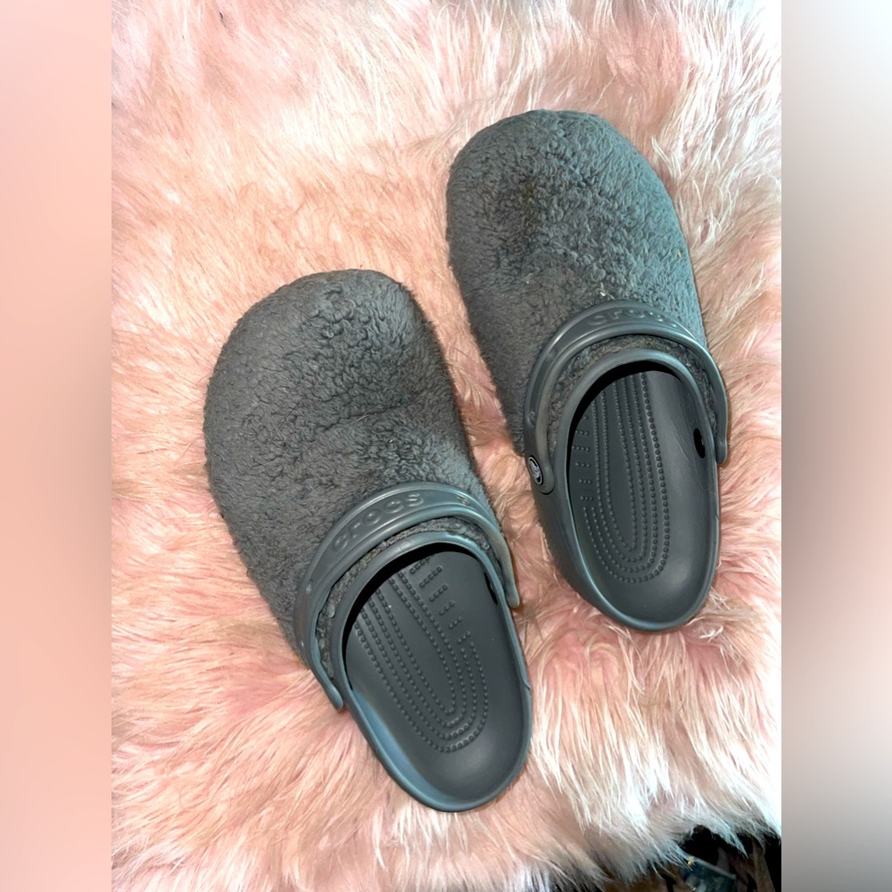 Fuzzy Crocs